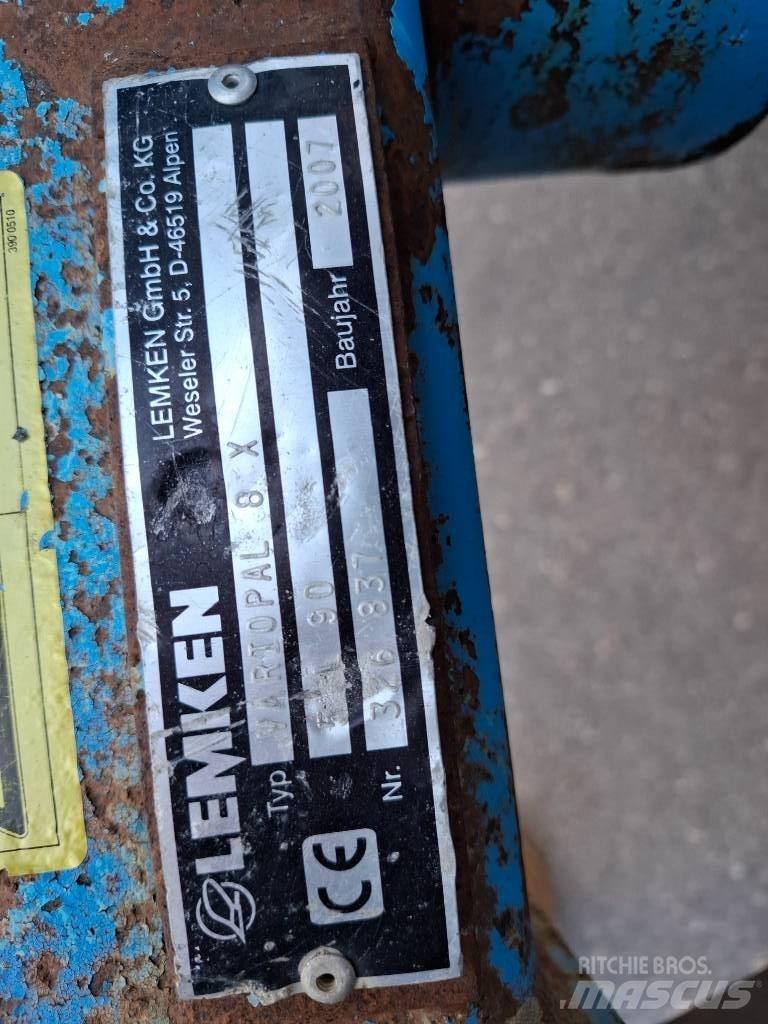 Lemken Vari-Opal 8 X Αναστρεφόμενα άροτρα