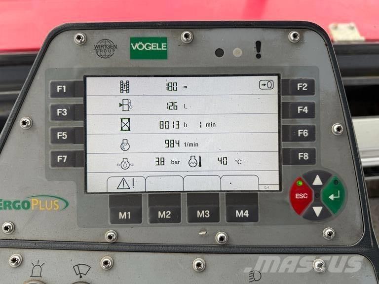 Vögele super 1800-2 Επίστρωση ασφάλτου