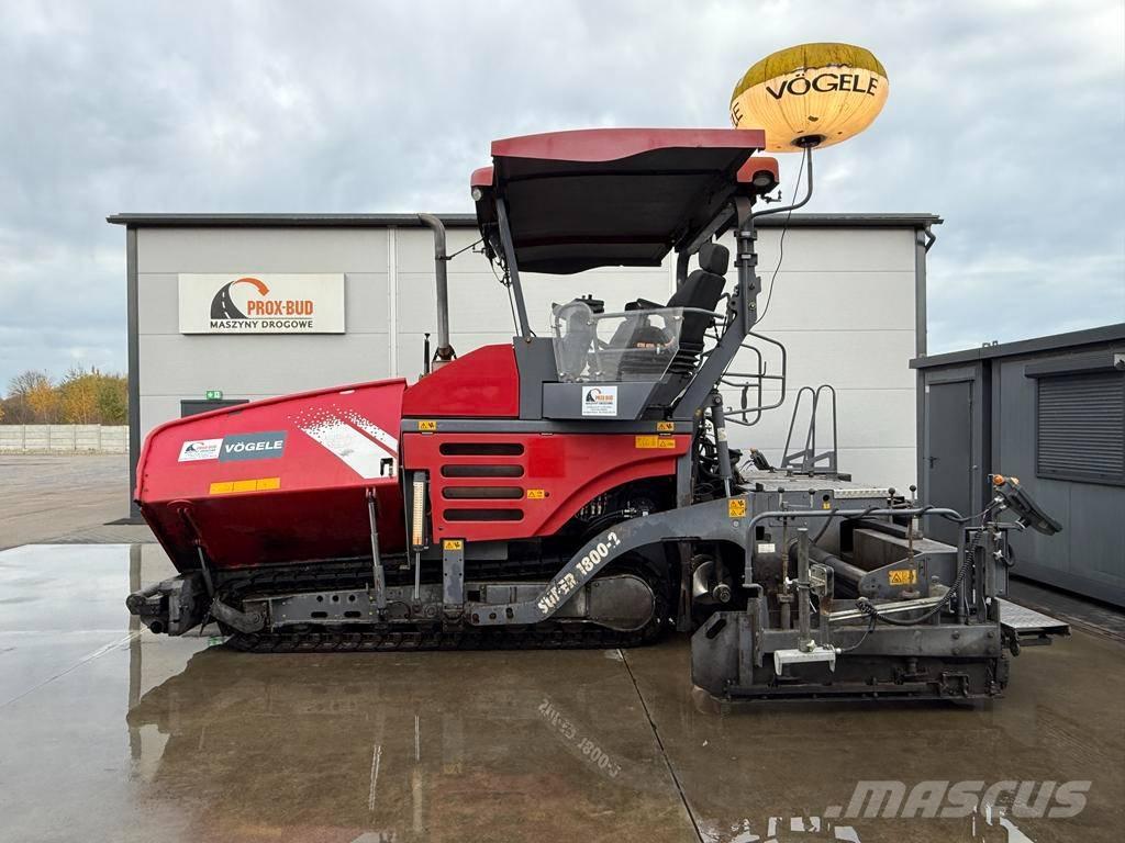 Vögele super 1800-2 Επίστρωση ασφάλτου
