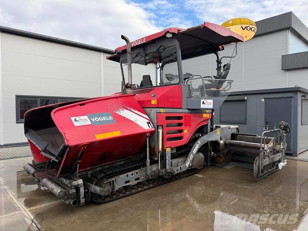 Vögele super 1800-2 Επίστρωση ασφάλτου