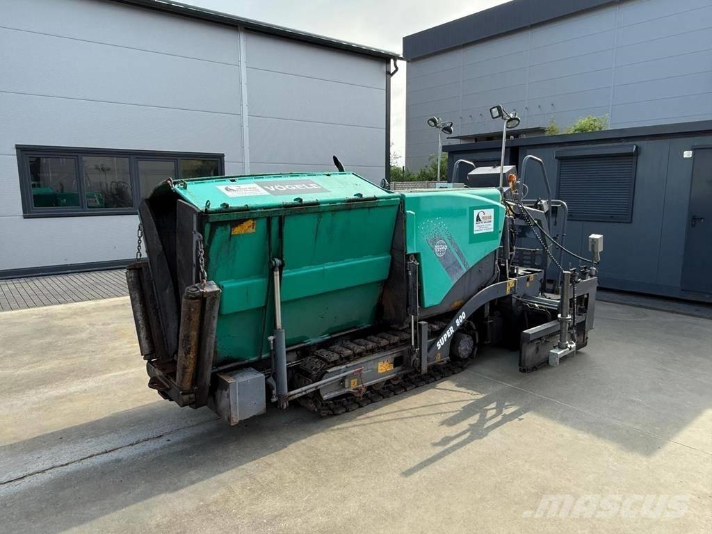 Vögele Super 800 Επίστρωση ασφάλτου