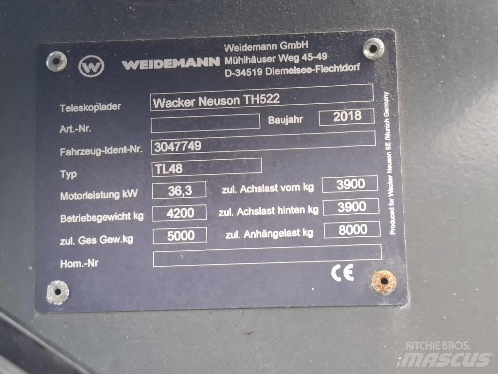 Wacker Neuson TH 522 Τηλεσκοπικοί ανυψωτές