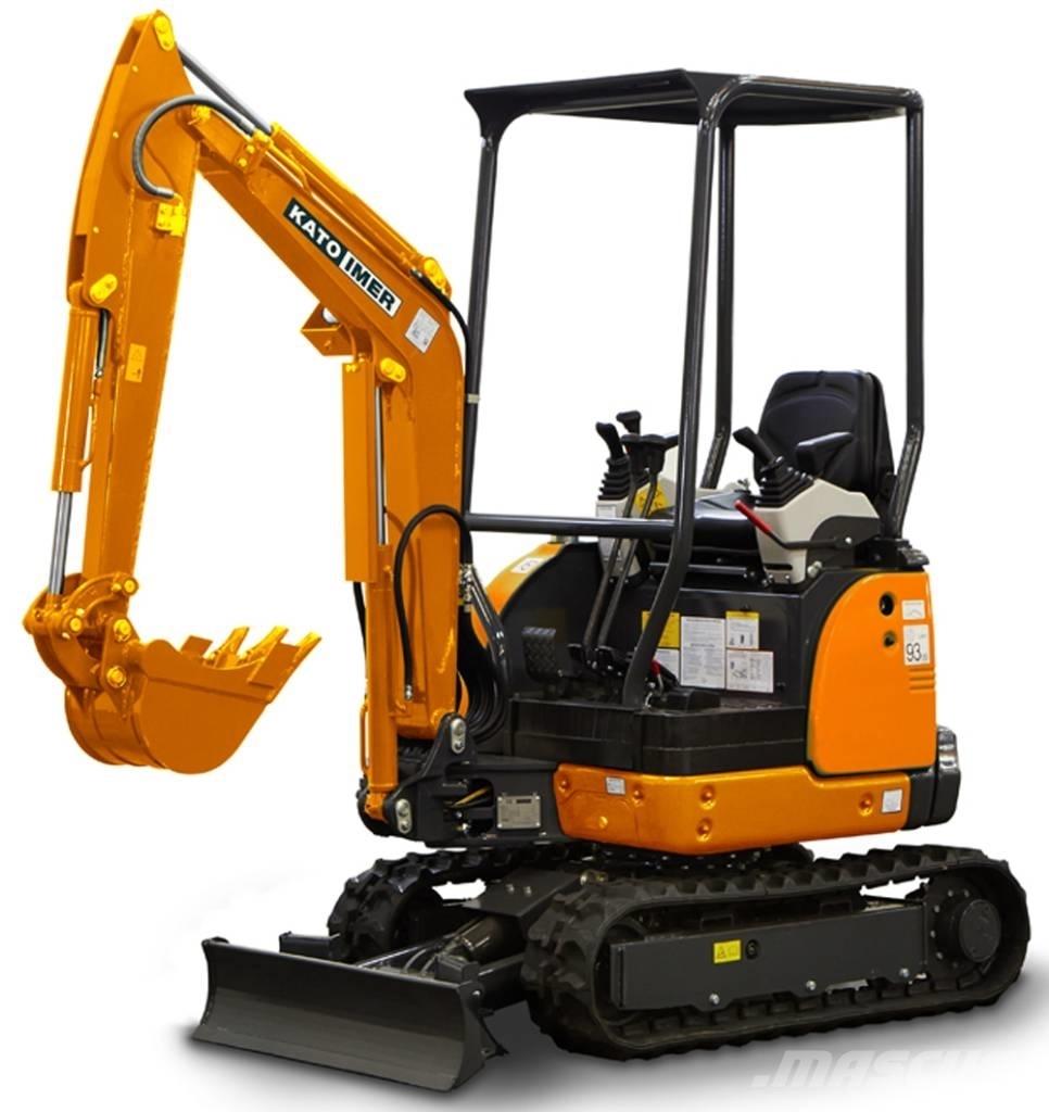 Kato HD17VXE Εκσκαφάκι (διαβολάκι) < 7t