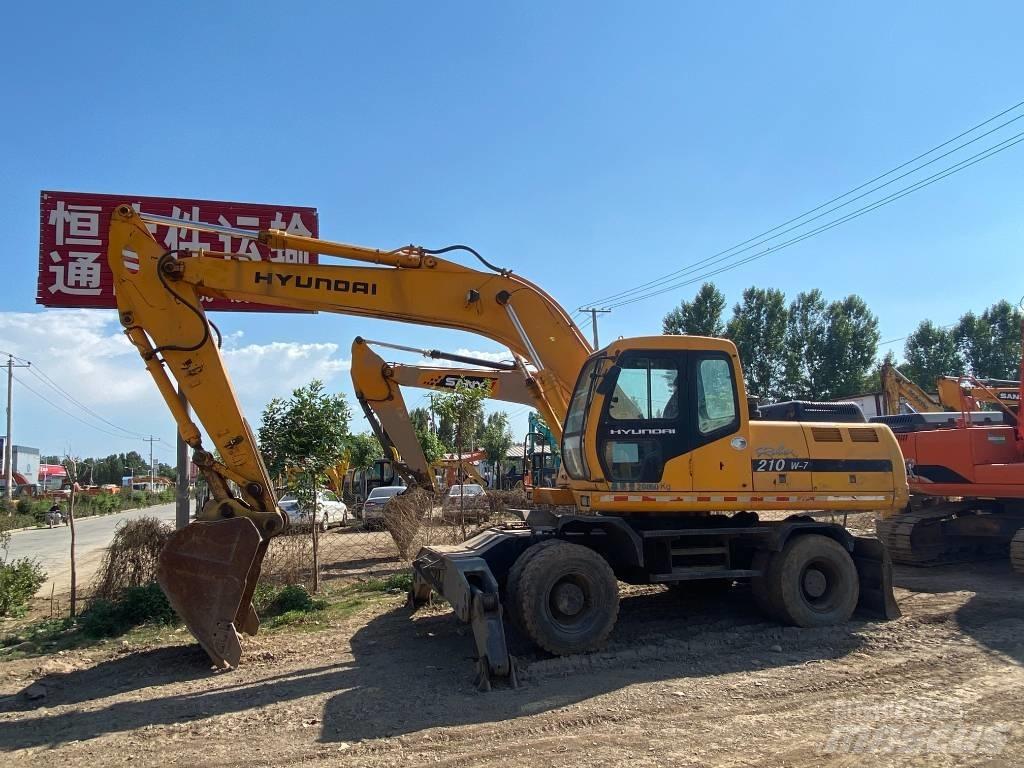 Hyundai 210w Εκσκαφείς με τροχούς - λάστιχα