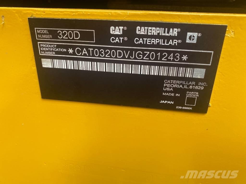 CAT 320 D Εκσκαφείς με ερπύστριες