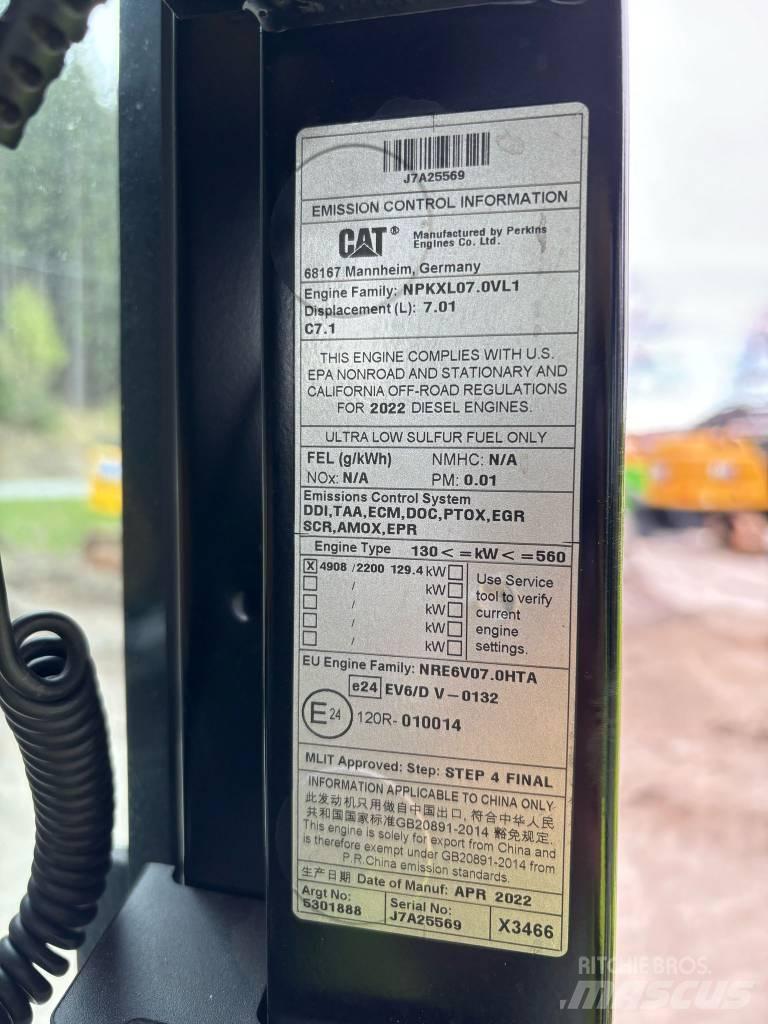 CAT 323 SLR Εκσκαφείς μεγάλης εμβέλειας