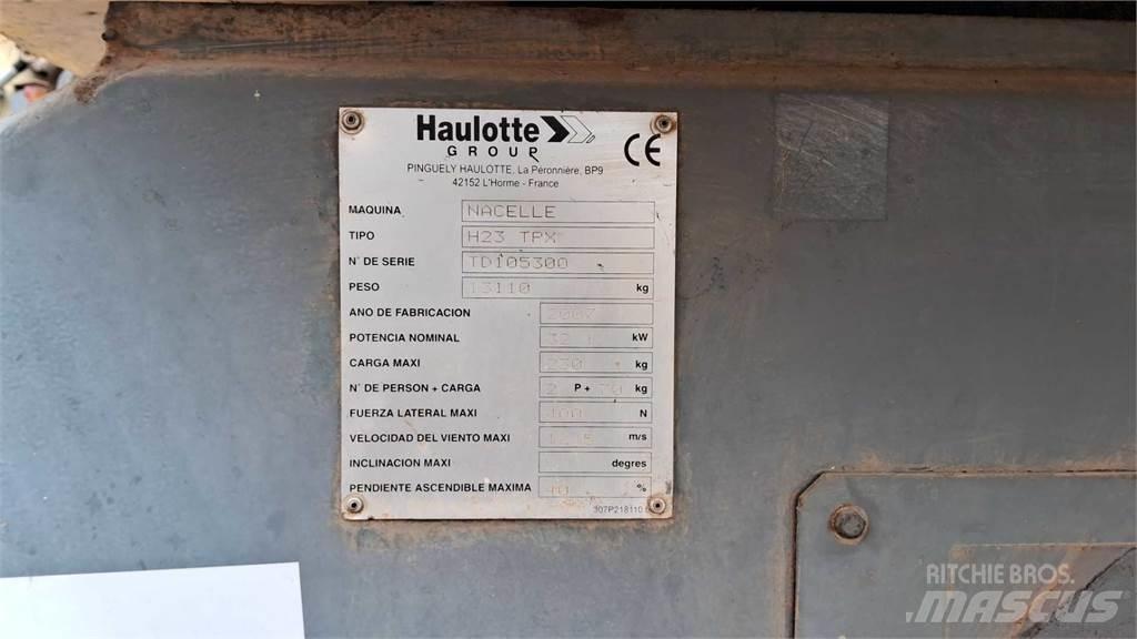 Haulotte H23TPX Ανυψωτήρες με τηλεσκοπικό βραχίονα