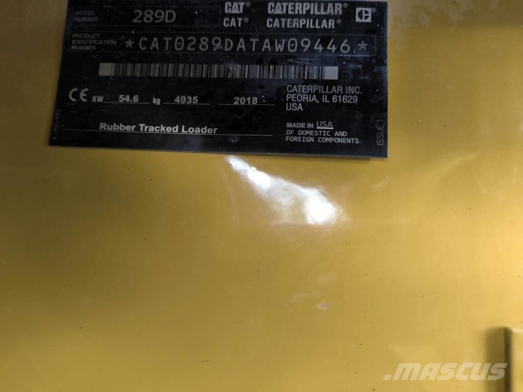 CAT 289D HF XPS Φορτωτάκια