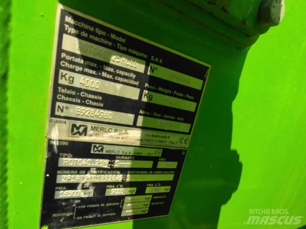 Merlo 40.25 Τηλεσκοπικοί ανυψωτές