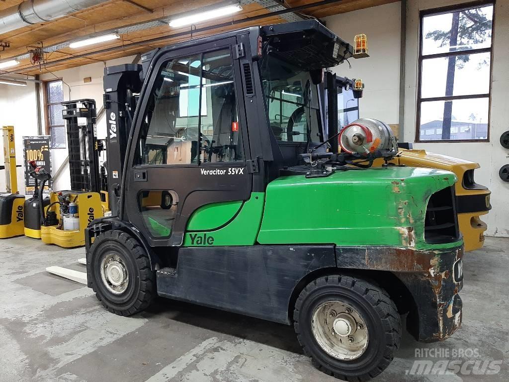 Yale GLP55VX Περονοφόρα ανυψωτικά κλαρκ με φυσικό αέριο LPG