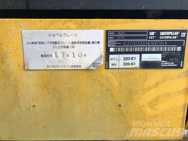 CAT 320-07A Εκσκαφείς με ερπύστριες