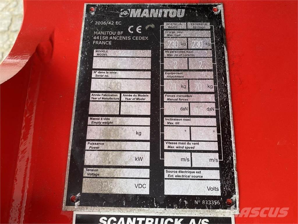 Manitou 200ATJ RC Ανυψωτήρες με αρθρωτό βραχίονα