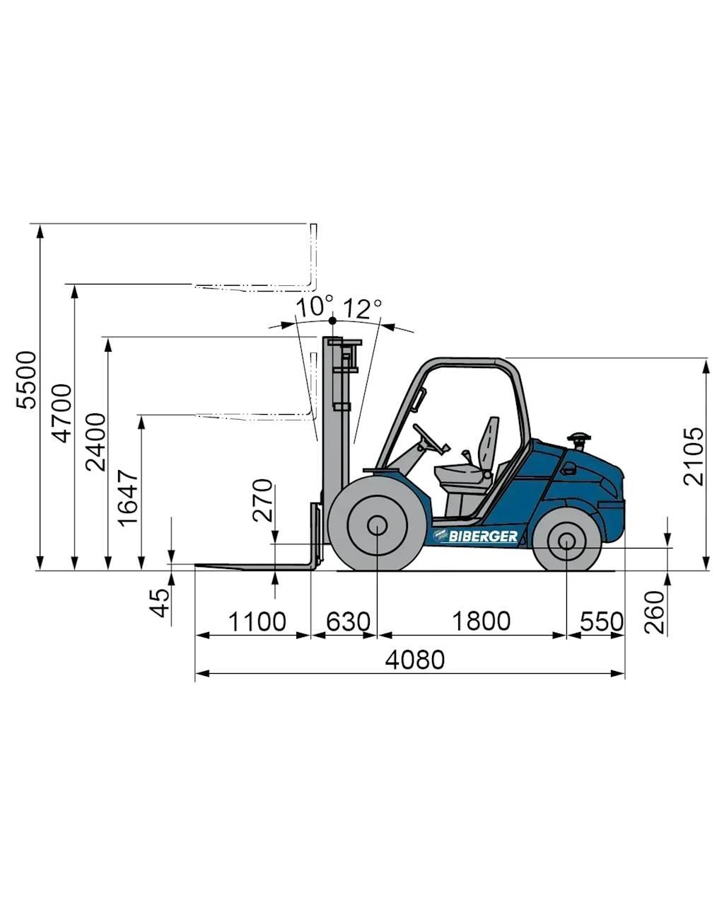 Manitou MSI 30 Πετρελαιοκίνητα Κλαρκ