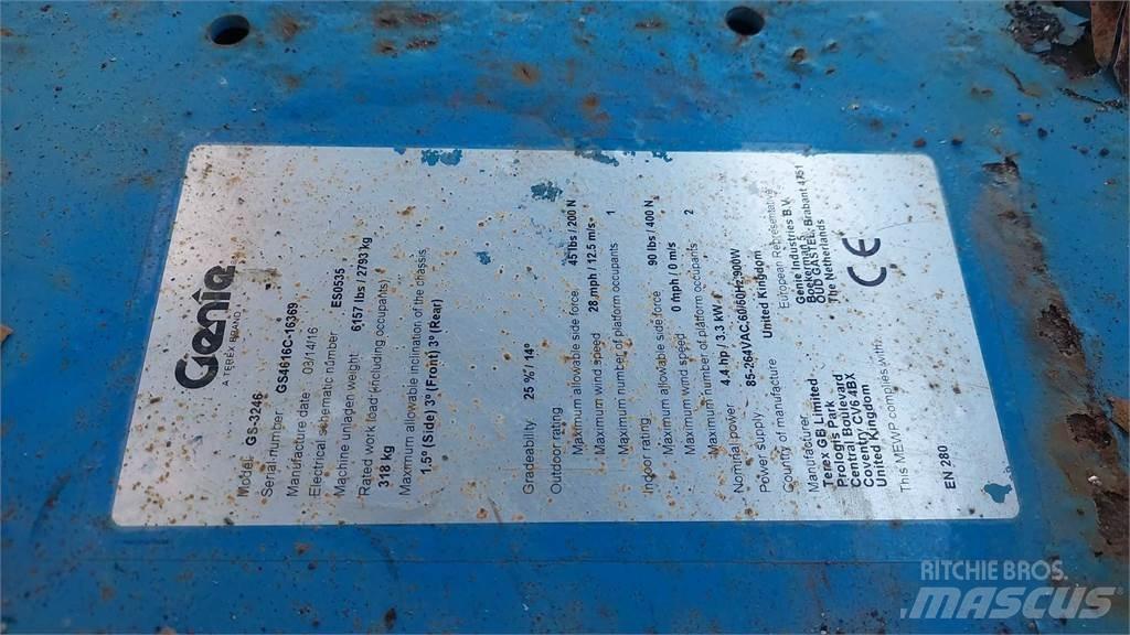 Genie GS3246 Ανυψωτήρες ψαλιδωτής άρθρωσης