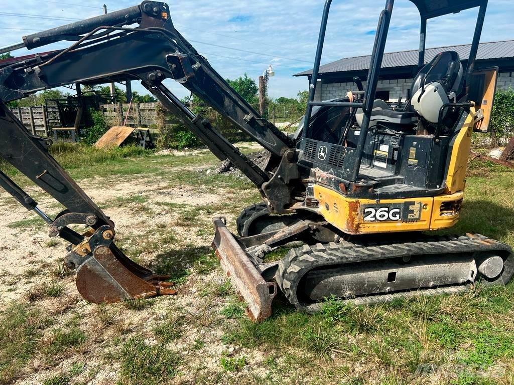 John Deere 26G Εκσκαφάκι (διαβολάκι) < 7t