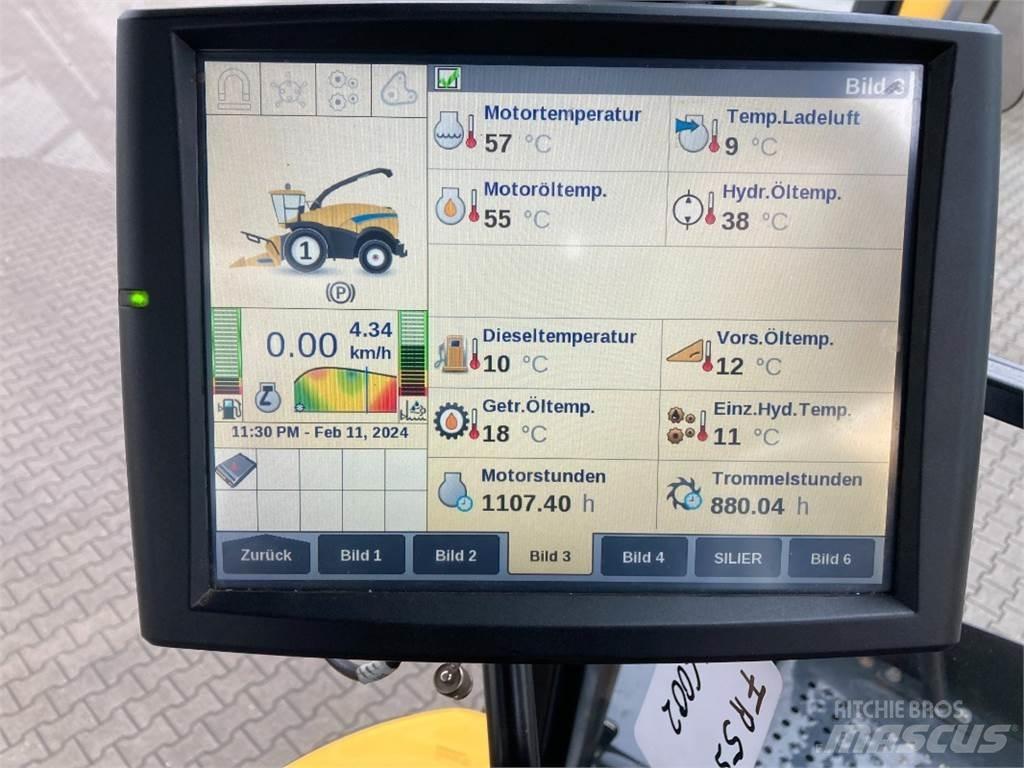 New Holland FR550 Ενσιρωκοπτικές μηχανές