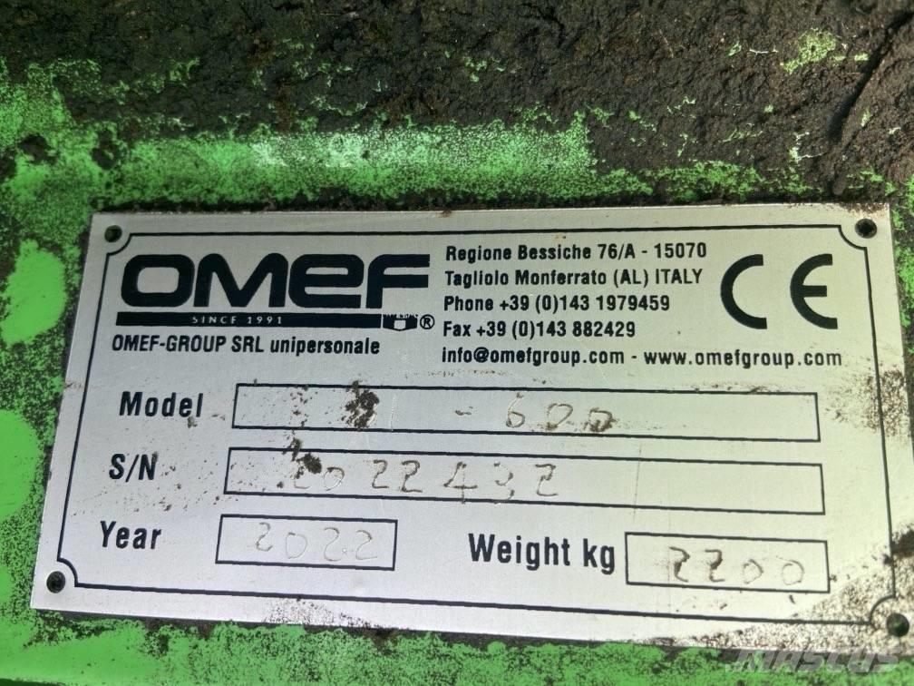  OMEF BI-600 Διαχωριστές και κόπτες ξυλείας