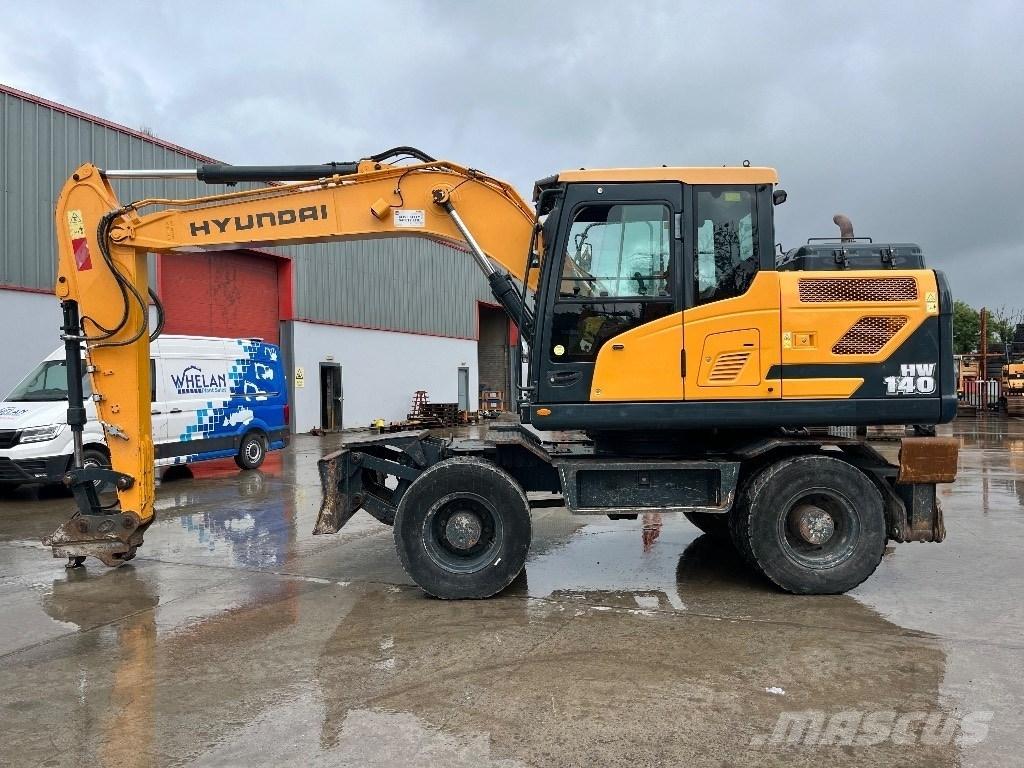 Hyundai HW140 Εκσκαφείς με τροχούς - λάστιχα