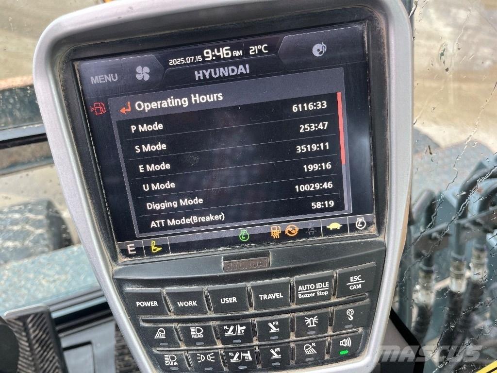 Hyundai HW140 Εκσκαφείς με τροχούς - λάστιχα