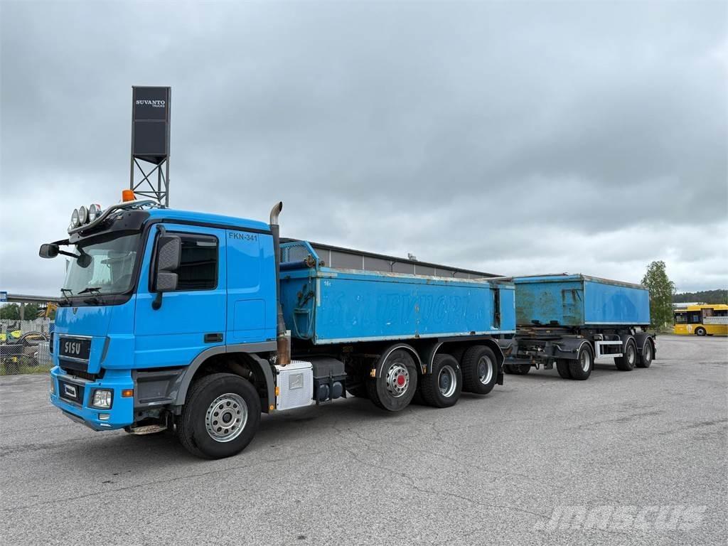 Sisu DK12M 8X4 Φορτηγά Ανατροπή