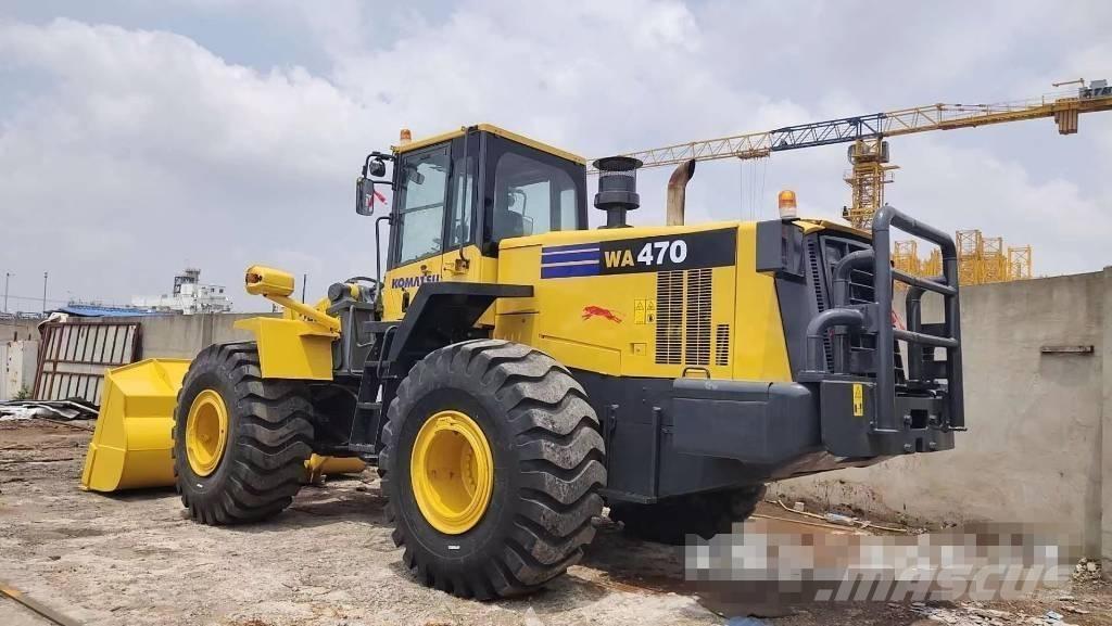 Komatsu WA 470 Φορτωτές με λάστιχα (Τροχοφόροι)