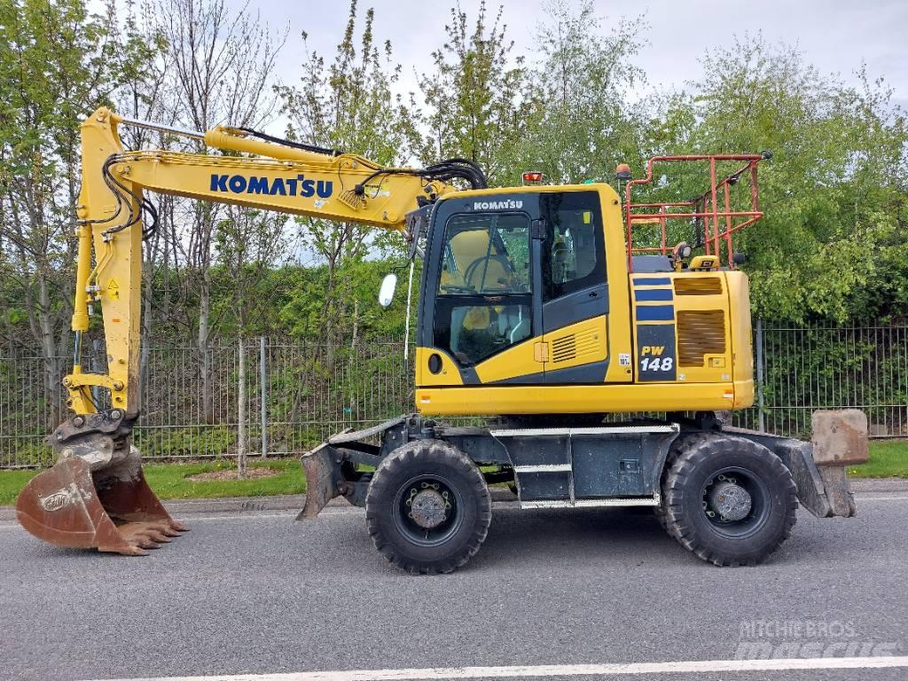 Komatsu PW148-11 Εκσκαφείς με τροχούς - λάστιχα