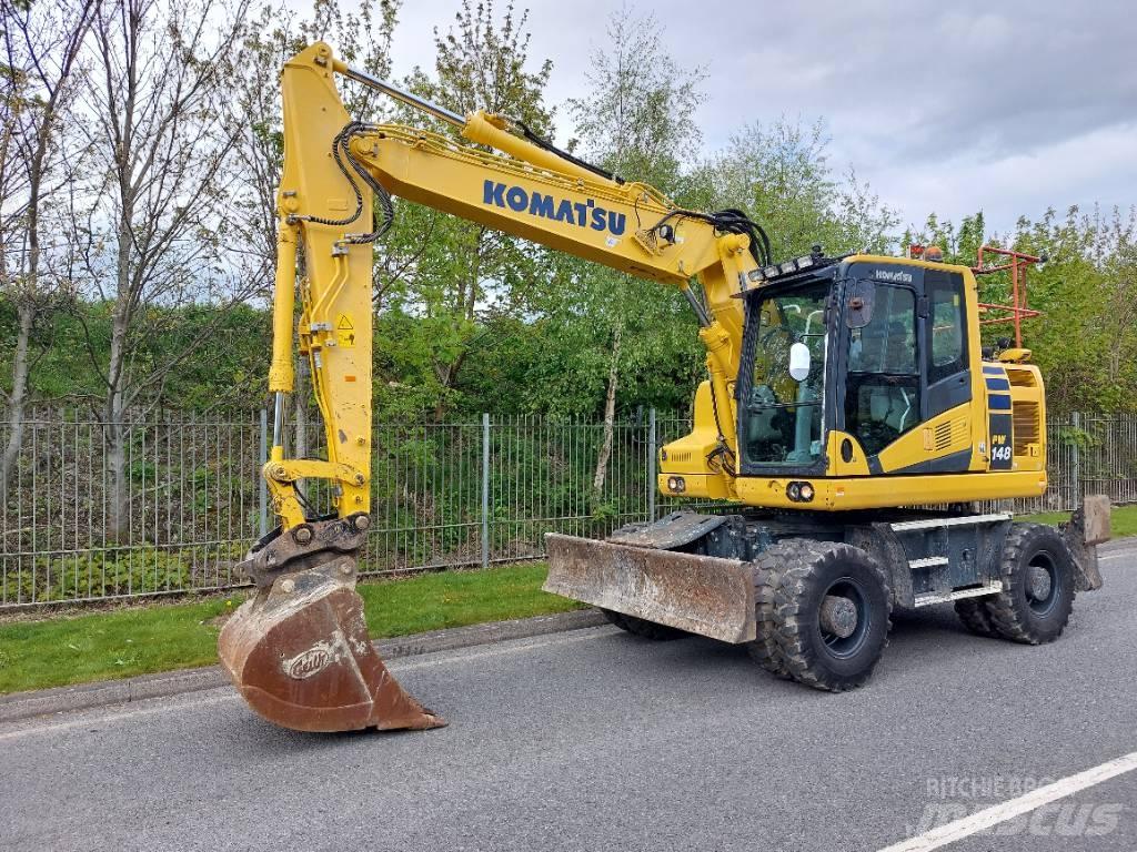 Komatsu PW148-11 Εκσκαφείς με τροχούς - λάστιχα