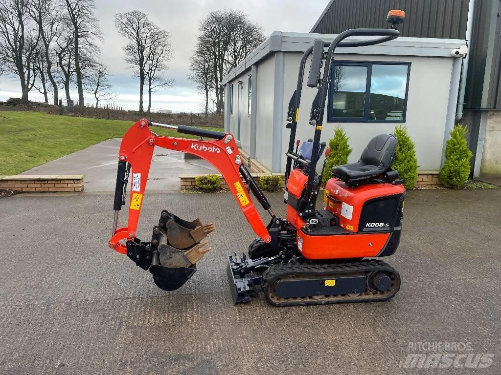 Kubota K008-5 Εκσκαφάκι (διαβολάκι) < 7t