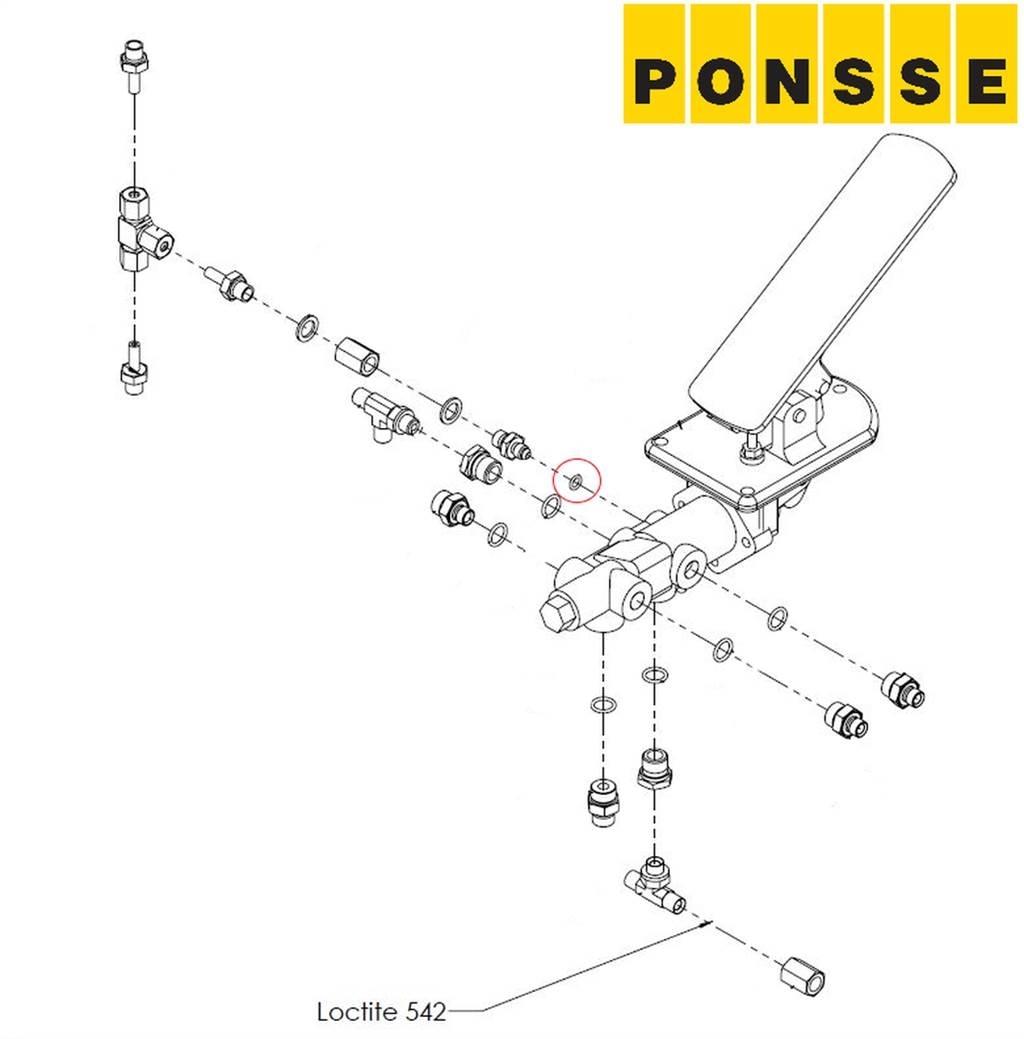 Ponsse 0023762 Υδραυλικά