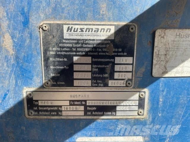 Husmann HFG 6 Τεμαχιστές αποβλήτων