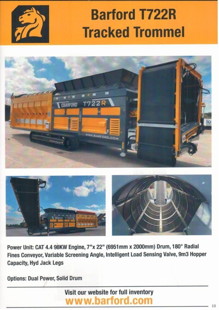 Barford T722R Μηχανές κοσκινίσματος