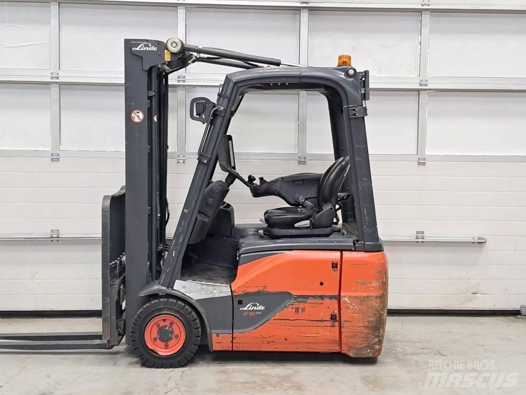 Linde E16C-02 Ηλεκτρικά περονοφόρα ανυψωτικά κλαρκ