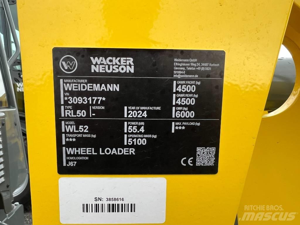 Wacker Neuson WL 52 Φορτωτές με λάστιχα (Τροχοφόροι)
