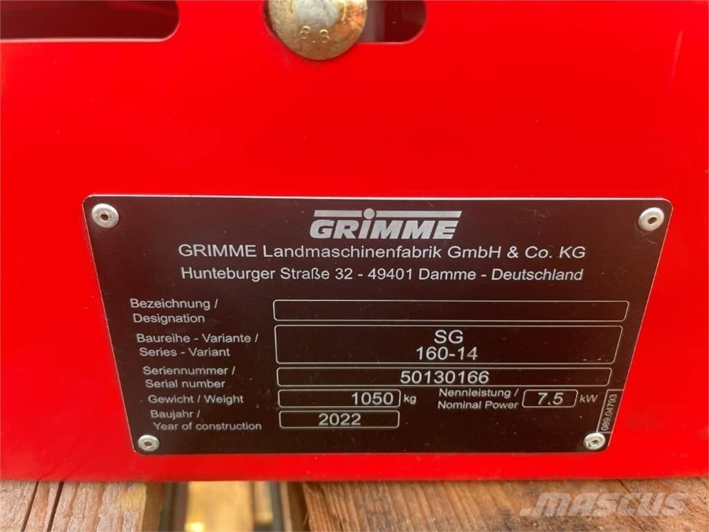 Grimme SG 160-14 Εξοπλισμός διαλογής