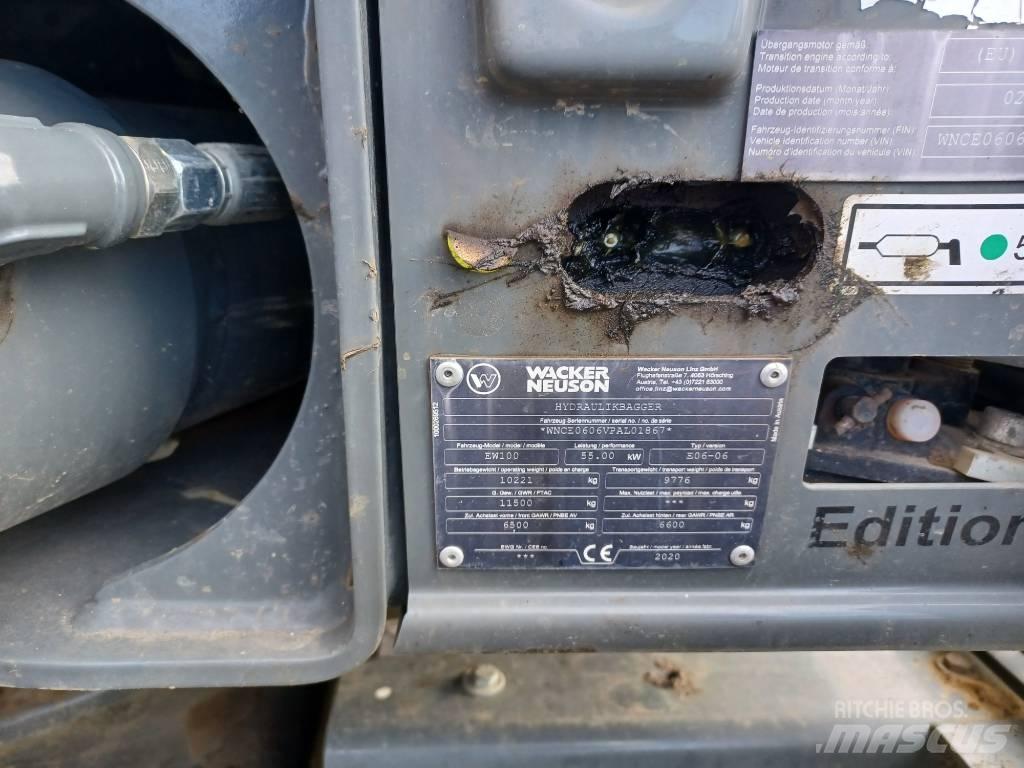 Wacker Neuson EW100 Εκσκαφείς με τροχούς - λάστιχα