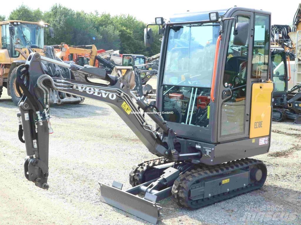 Volvo EC 18 E Εκσκαφάκι (διαβολάκι) < 7t