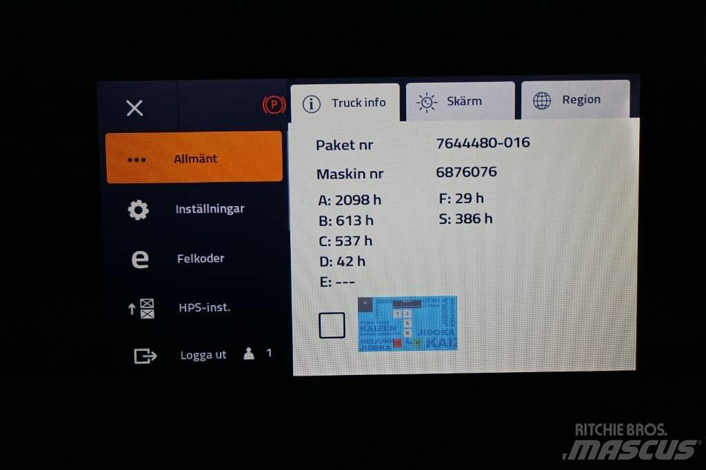 Toyota RRE140HE Ανυψωτικά στενών δρόμων