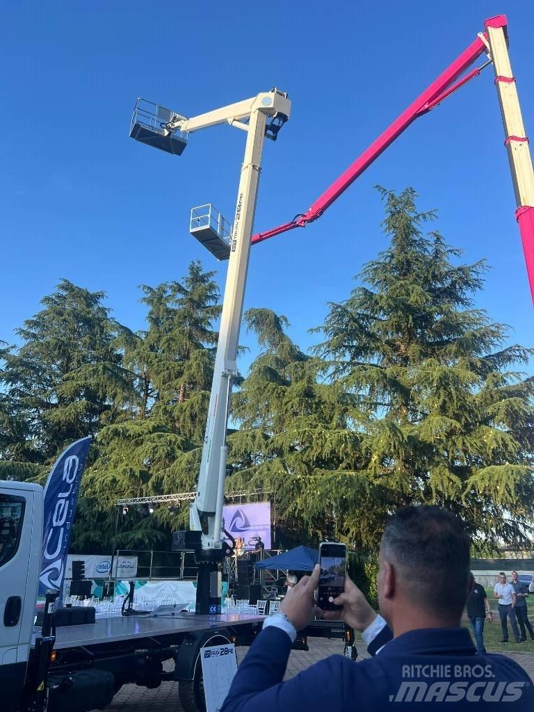 Cela DT 28 truck FE Εναέριες πλατφόρμες τοποθετημένες σε φορτηγό