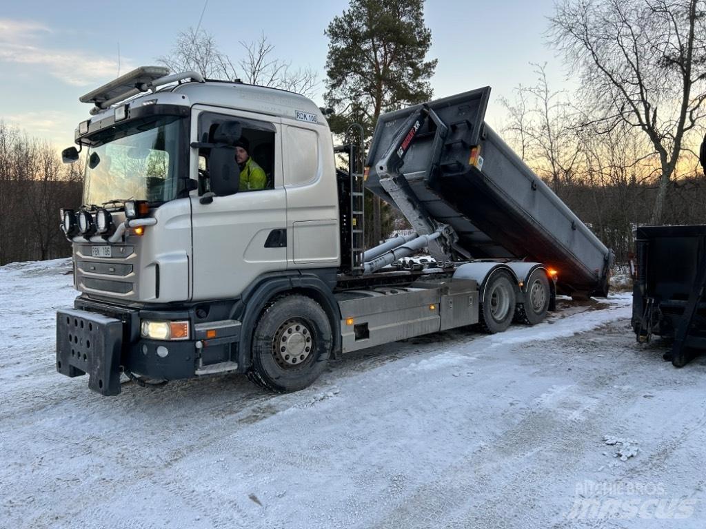 Scania G 480 Φορτηγά ανατροπή με γάντζο