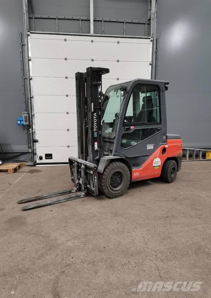 Toyota 8FDJ35F Πετρελαιοκίνητα Κλαρκ