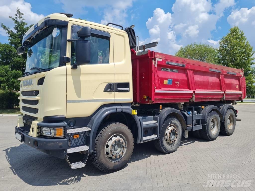 Scania G490 8X4 Φορτηγά Ανατροπή