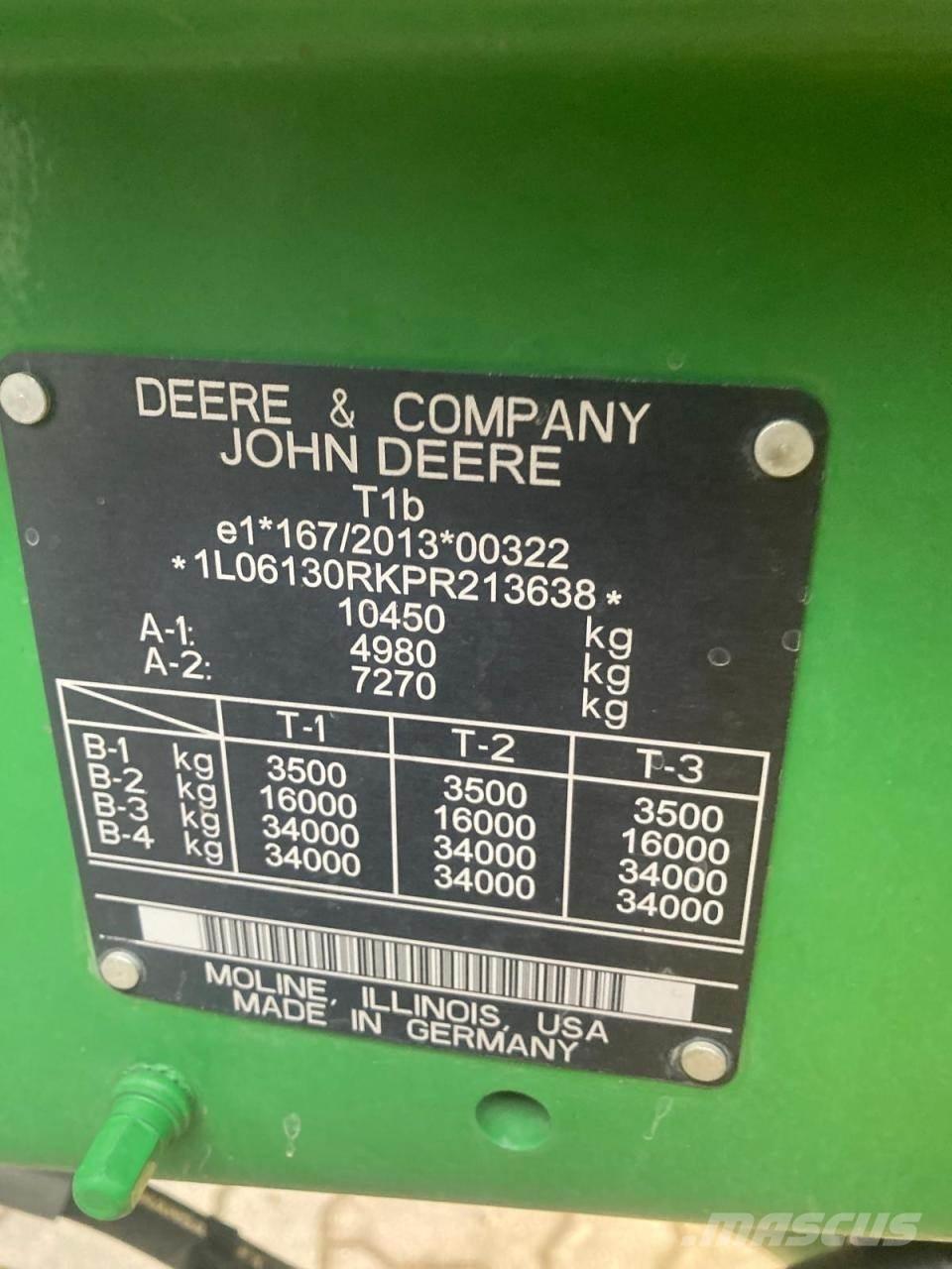 John Deere 6R 130 Τρακτέρ
