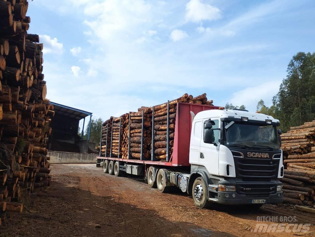 Scania R 560 Φορτηγά ξυλείας