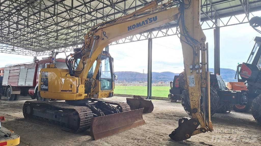 Komatsu PC 138US-8 Εκσκαφείς με ερπύστριες