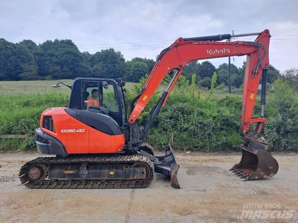Kubota KX 080-4 Μίνι εκσκαφείς 7t - 12t
