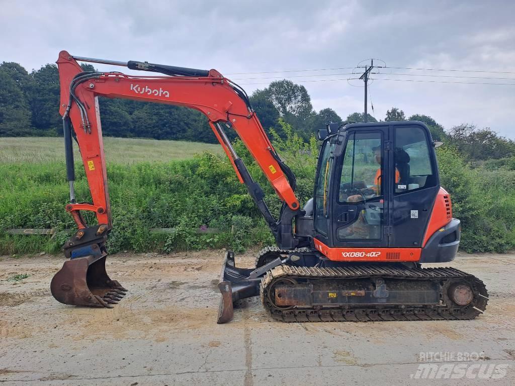 Kubota KX 080-4 Μίνι εκσκαφείς 7t - 12t
