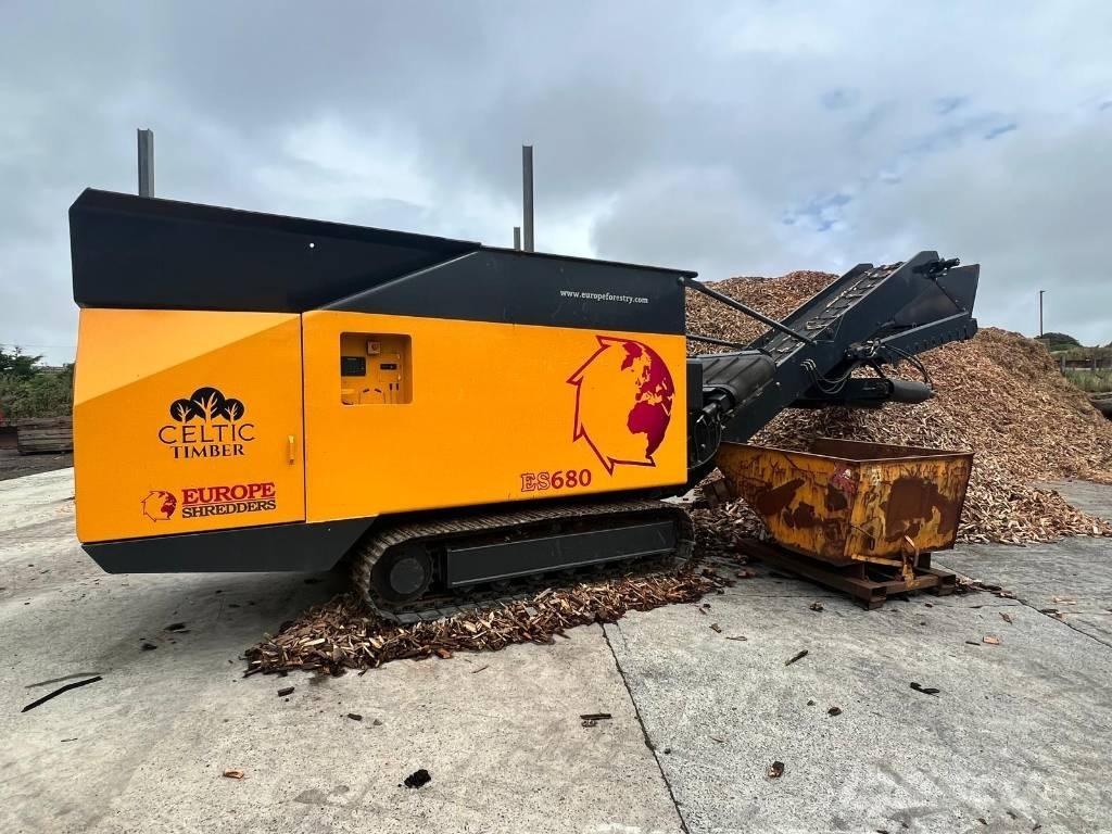 Euro Shredder ES680 Τεμαχιστές ξύλου