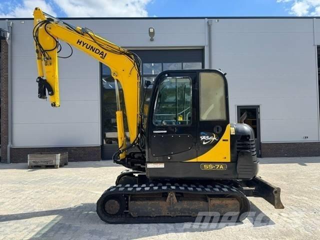 Hyundai Robex 55-7 Εκσκαφάκι (διαβολάκι) < 7t