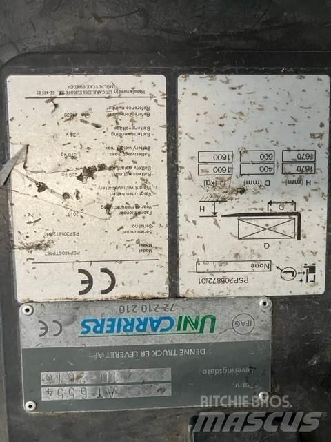 Atlet PSP160 Χειροκίνητο περονοφόρο ανυψωτικό με πλατφόρμα