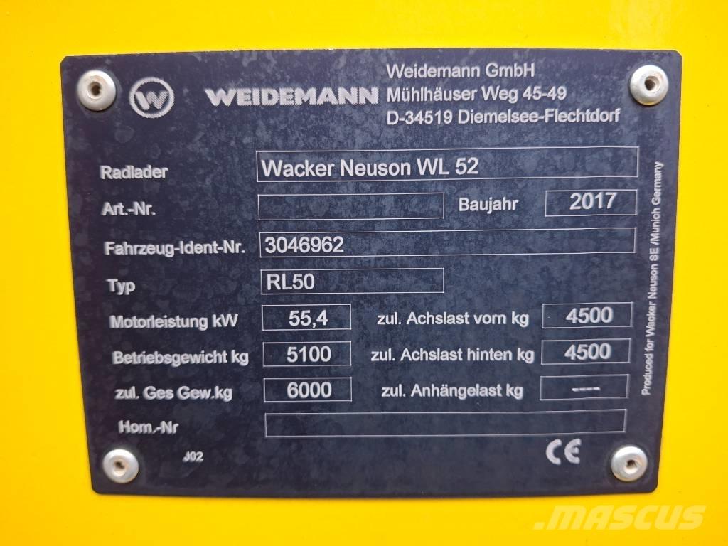 Wacker Neuson WL 52 Φορτωτές με λάστιχα (Τροχοφόροι)